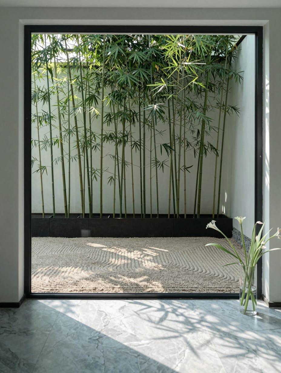Zen Bamboo Privacy Screen — home decor idea 12