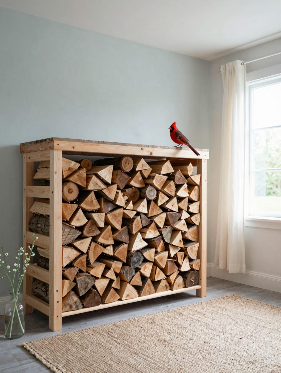 Rustic Log Pile Aesthetic — home decor idea 13