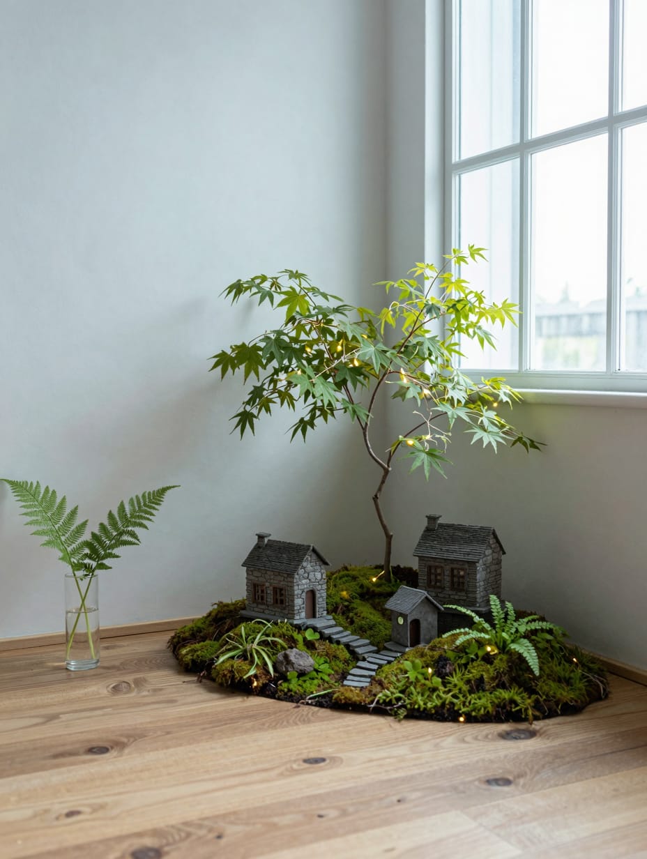 Whimsical Fairy Garden Corner — home decor idea 8
